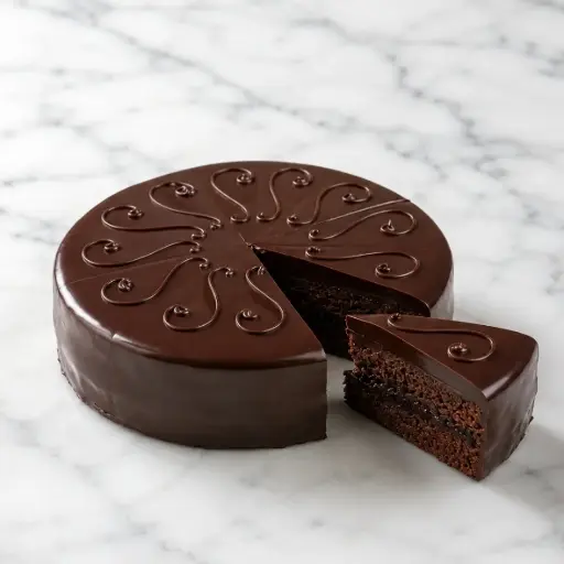 [CZ-EN-04] Original Sacher Torte — 8 Dilim (Bütün)